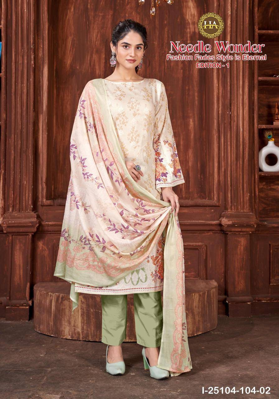 Alok suit needle wonder Designer dress materials in Ahmedabad